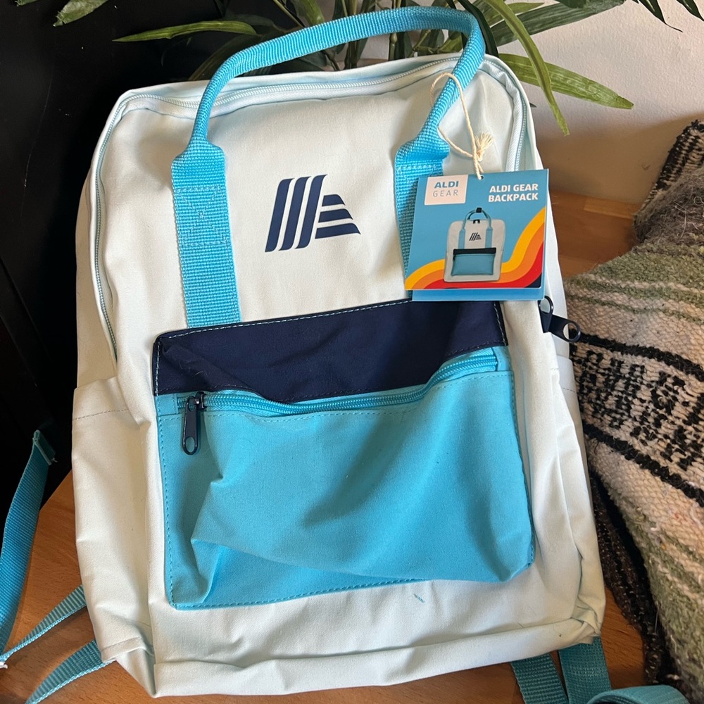 NWT - ALDI gear logo backpack
